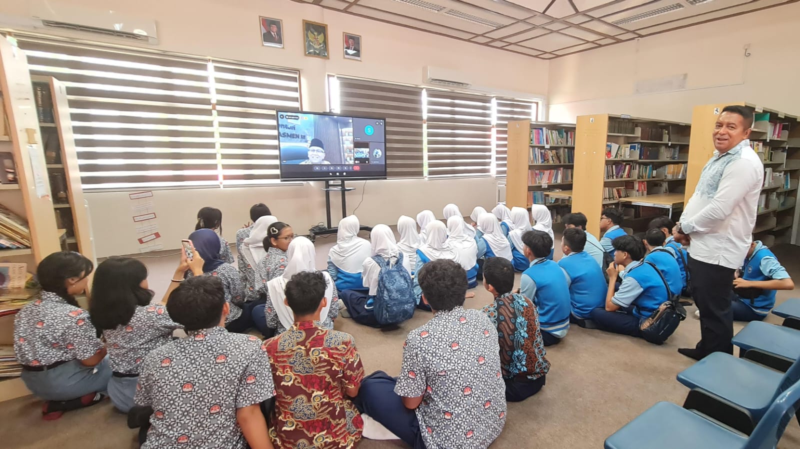 SMP PCI Baleendah Bangun Jejaring Internasional Bersama Sekolah Indonesia Singapura